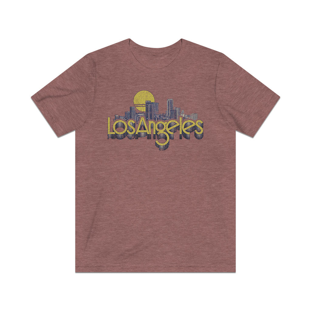 Los Angeles Skyline 1978 Vintage Men's T-Shirt