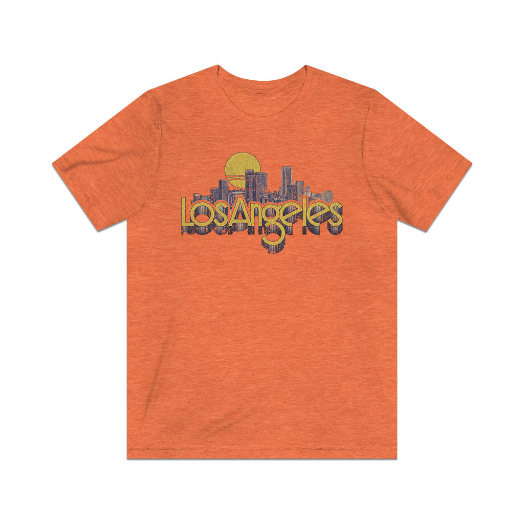Los Angeles Skyline 1978 Vintage Men's T-Shirt