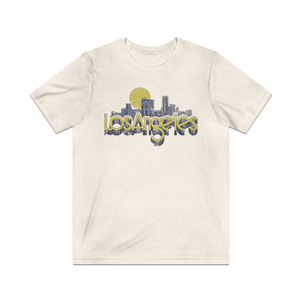 Los Angeles Skyline 1978 Vintage Men's T-Shirt