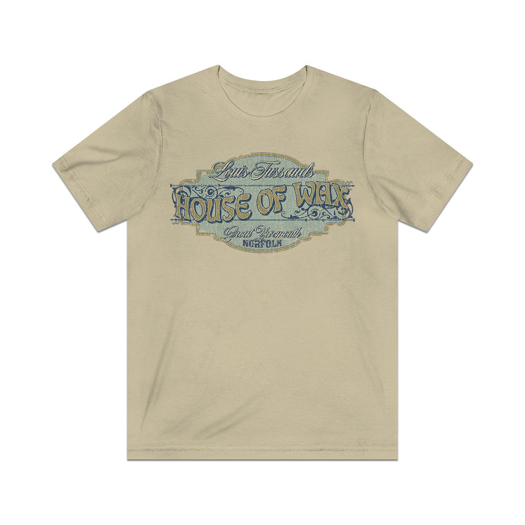 Louis Tussaud's House of Wax Great Yarmouth 1954 Vintage Men's T-Shirt