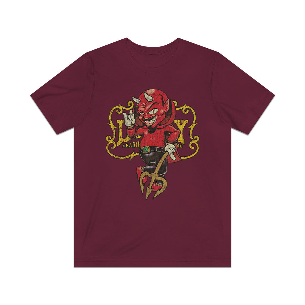 Lucky Bearings Devil 1995 Vintage Men’s T-Shirt