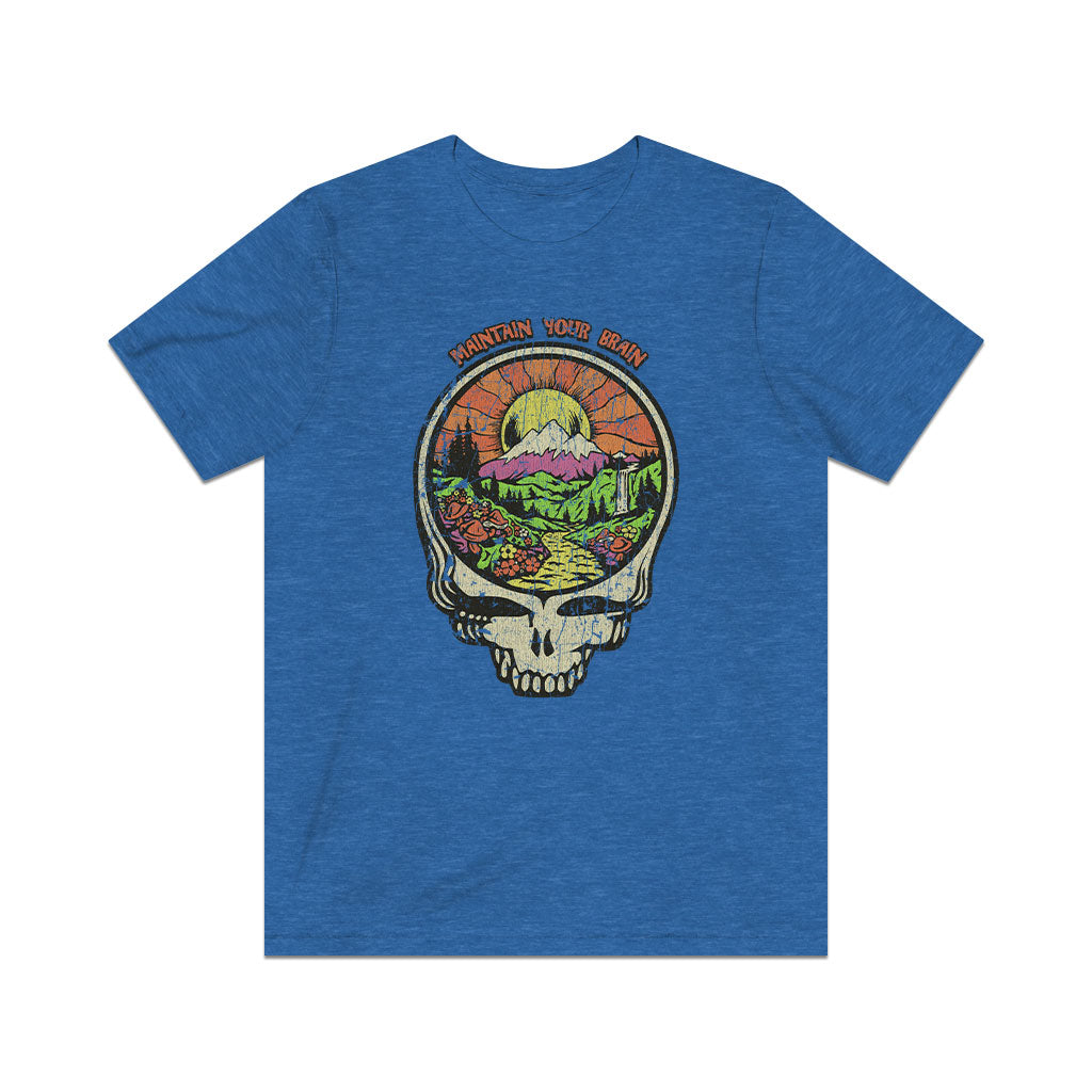 Maintain Your Brain 1986 Vintage Men's T-Shirt