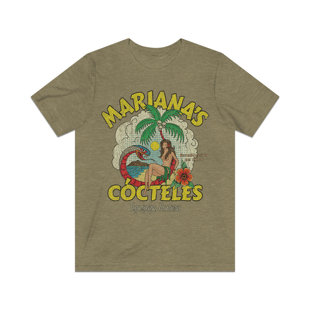 Mariana’s Cócteles 1974 Vintage Men’s T-Shirt