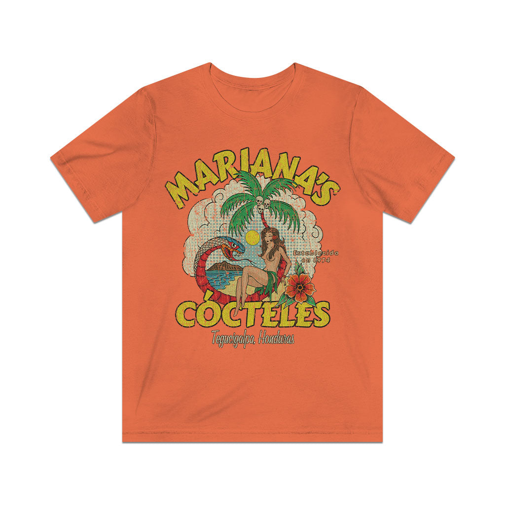 Mariana’s Cócteles 1974 Vintage Men’s T-Shirt