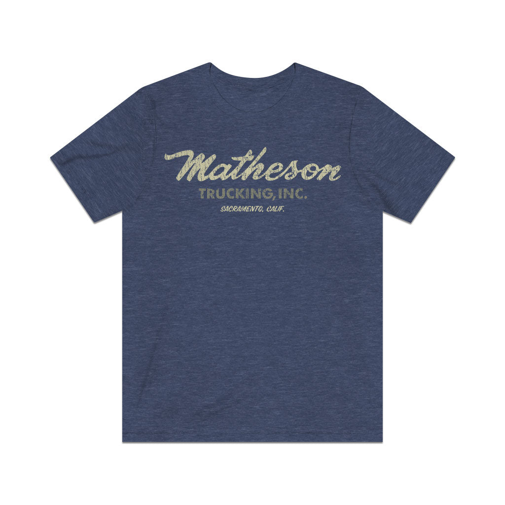 Matheson Trucking Sacramento 1962 Vintage Men's T-Shirt