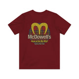 McDowell’s Big Mick Plaid 1988 Vintage Men's T-Shirt
