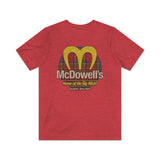 McDowell’s Big Mick Plaid 1988 Vintage Men's T-Shirt