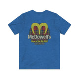 McDowell’s Big Mick Plaid 1988 Vintage Men's T-Shirt