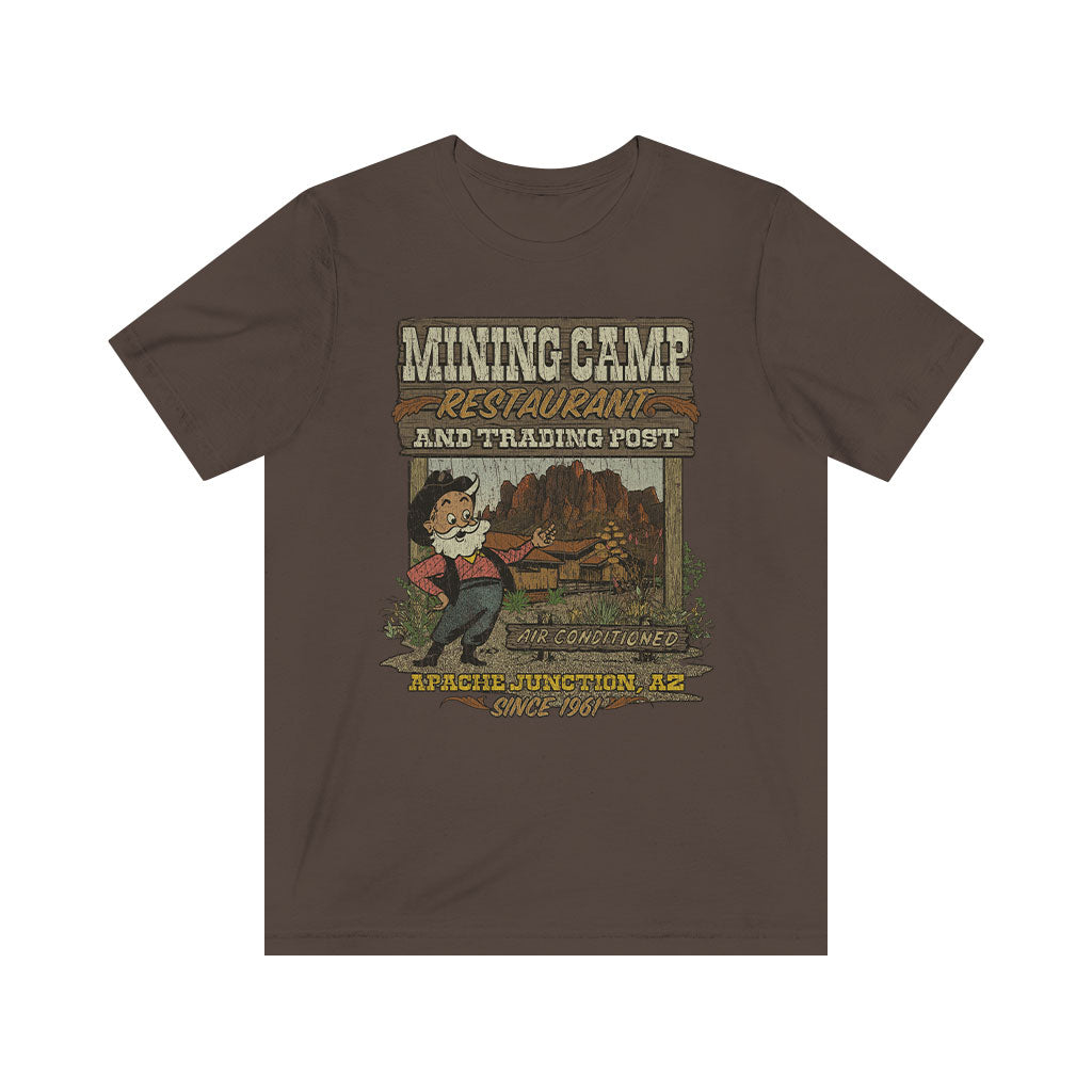 Mining Camp Restaurant & Trading Post 1961 Vintage Men's T-Shirt