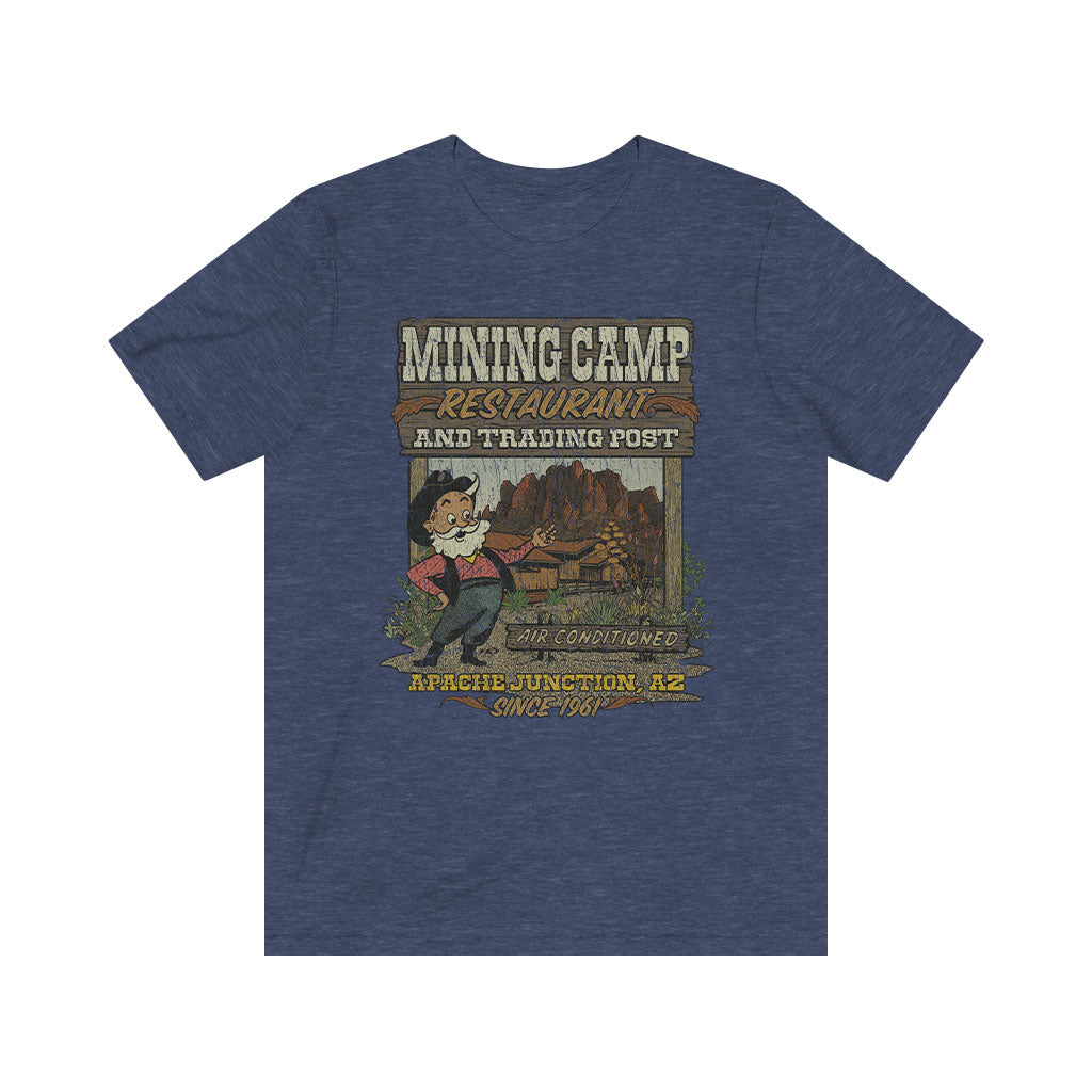 Mining Camp Restaurant & Trading Post 1961 Vintage Men's T-Shirt