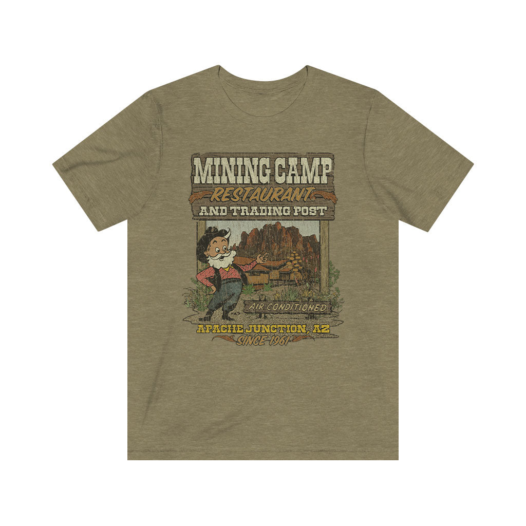 Mining Camp Restaurant & Trading Post 1961 Vintage Men's T-Shirt