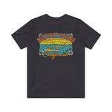 Monterey Harbor 1958 Vintage Men's T-Shirt