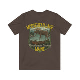 Moosehead Lake Maine 1827 Vintage Men's T-Shirt