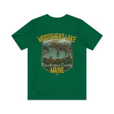 Moosehead Lake Maine 1827 Vintage Men's T-Shirt