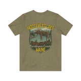 Moosehead Lake Maine 1827 Vintage Men's T-Shirt
