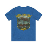 Moosehead Lake Maine 1827 Vintage Men's T-Shirt