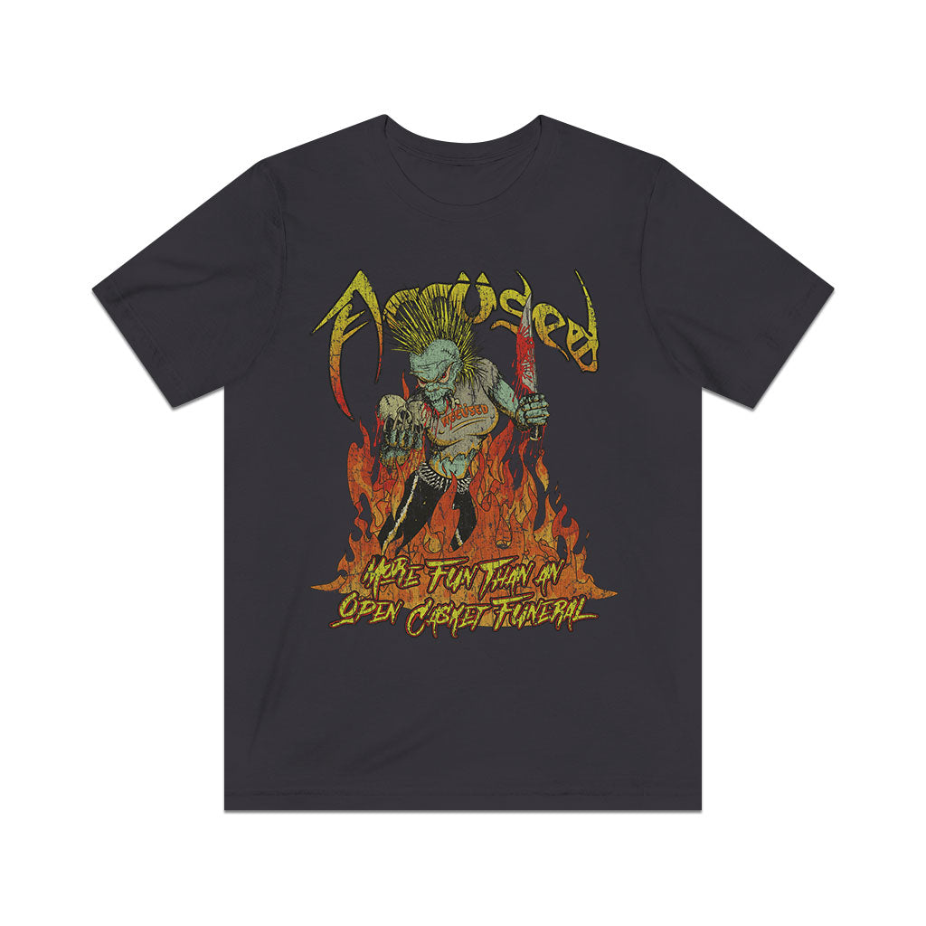 More Fun Than an Open Casket Funeral 1987 Vintage Men's T-Shirt