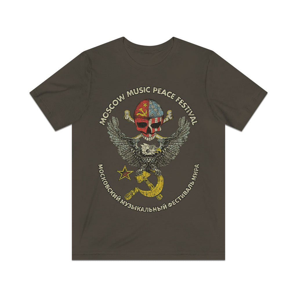 Moscow Music Peace Festival 1989 Vintage Men's T-Shirt