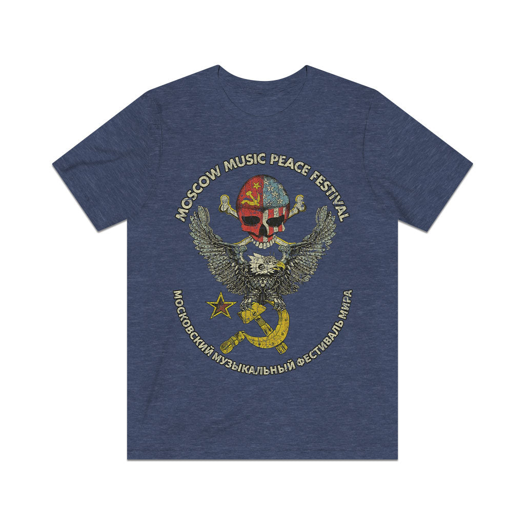 Moscow Music Peace Festival 1989 Vintage Men's T-Shirt