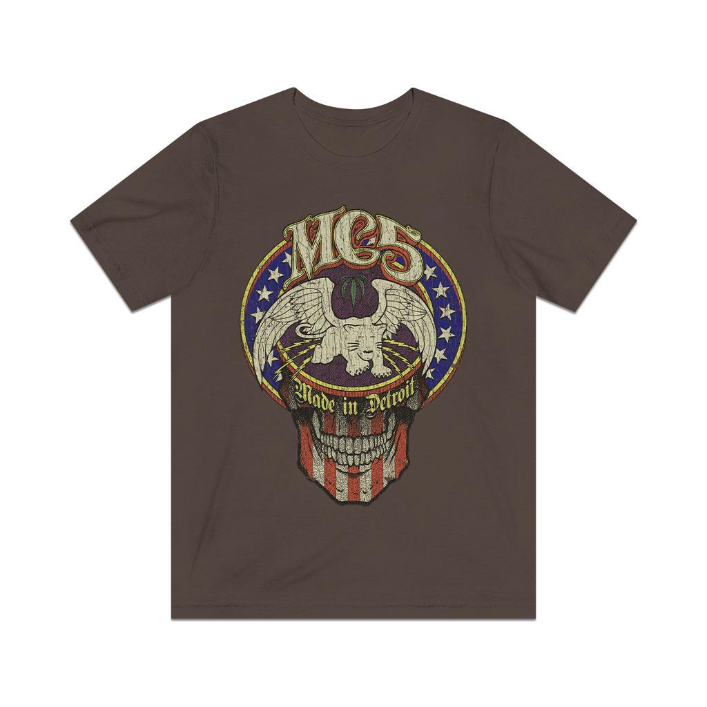 Motor City Five Skull 1963 Vintage Men's T-Shirt