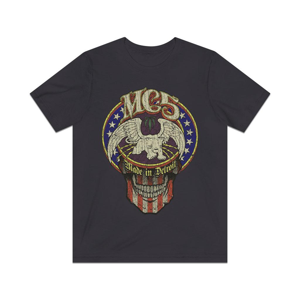 Motor City Five Skull 1963 Vintage Men's T-Shirt