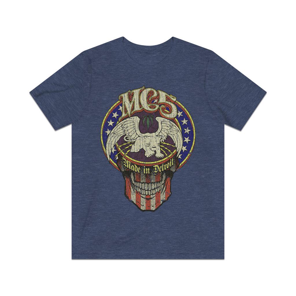 Motor City Five Skull 1963 Vintage Men's T-Shirt