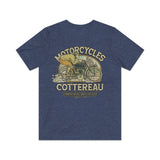 Motorcycles Cottereau 1891 Vintage Men's T-Shirt