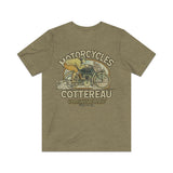 Motorcycles Cottereau 1891 Vintage Men's T-Shirt