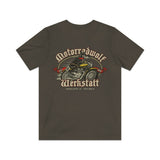 Motorradwolf Werkstatt 1968 Vintage Men’s T-Shirt