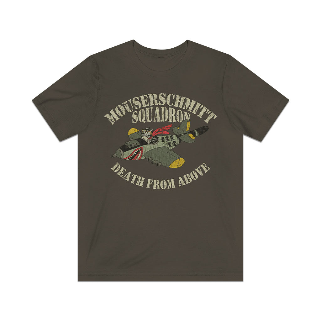 Mouserschmitt Squadron 1982 Vintage Men's T-Shirt