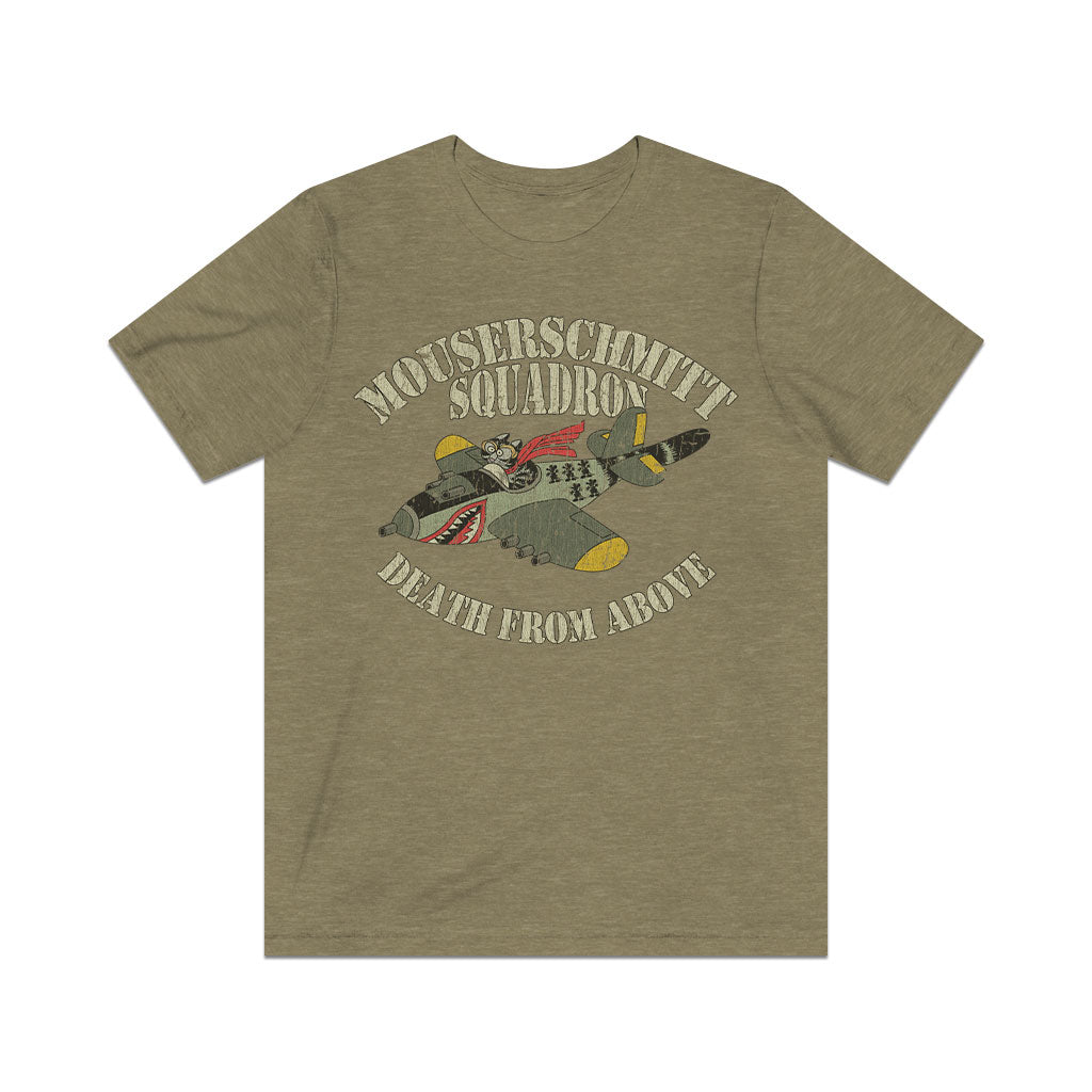 Mouserschmitt Squadron 1982 Vintage Men's T-Shirt