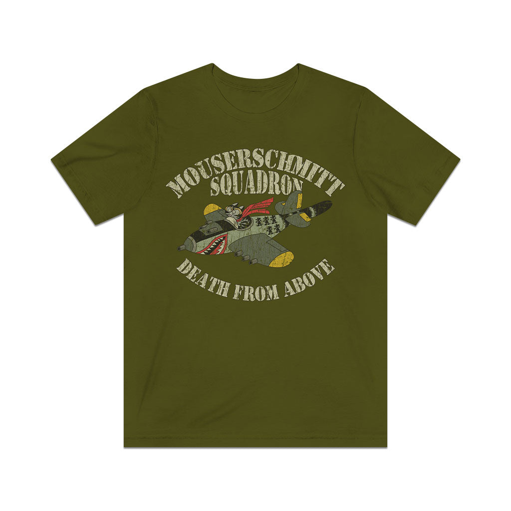 Mouserschmitt Squadron 1982 Vintage Men's T-Shirt