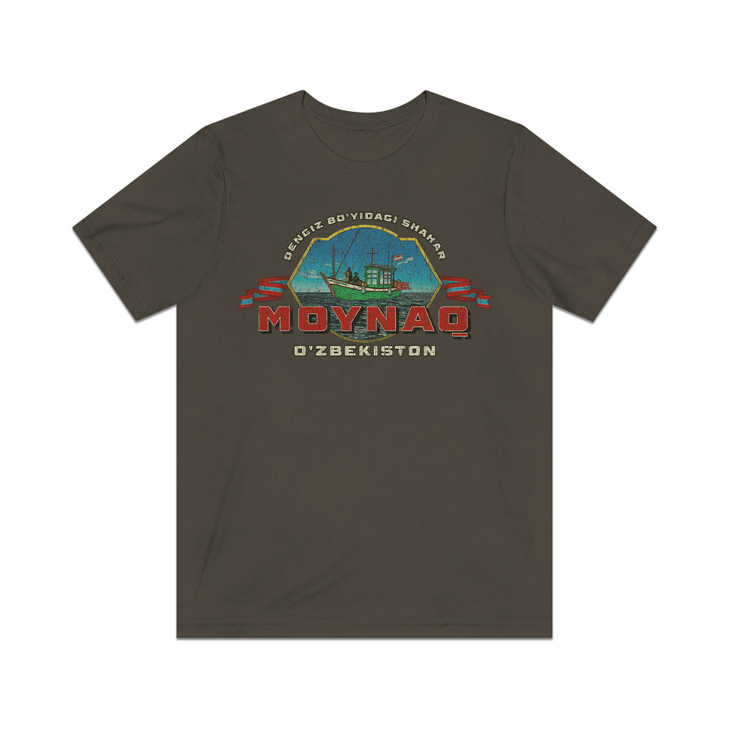 Moynaq Uzbekistan 1972 Vintage Men's T-Shirt