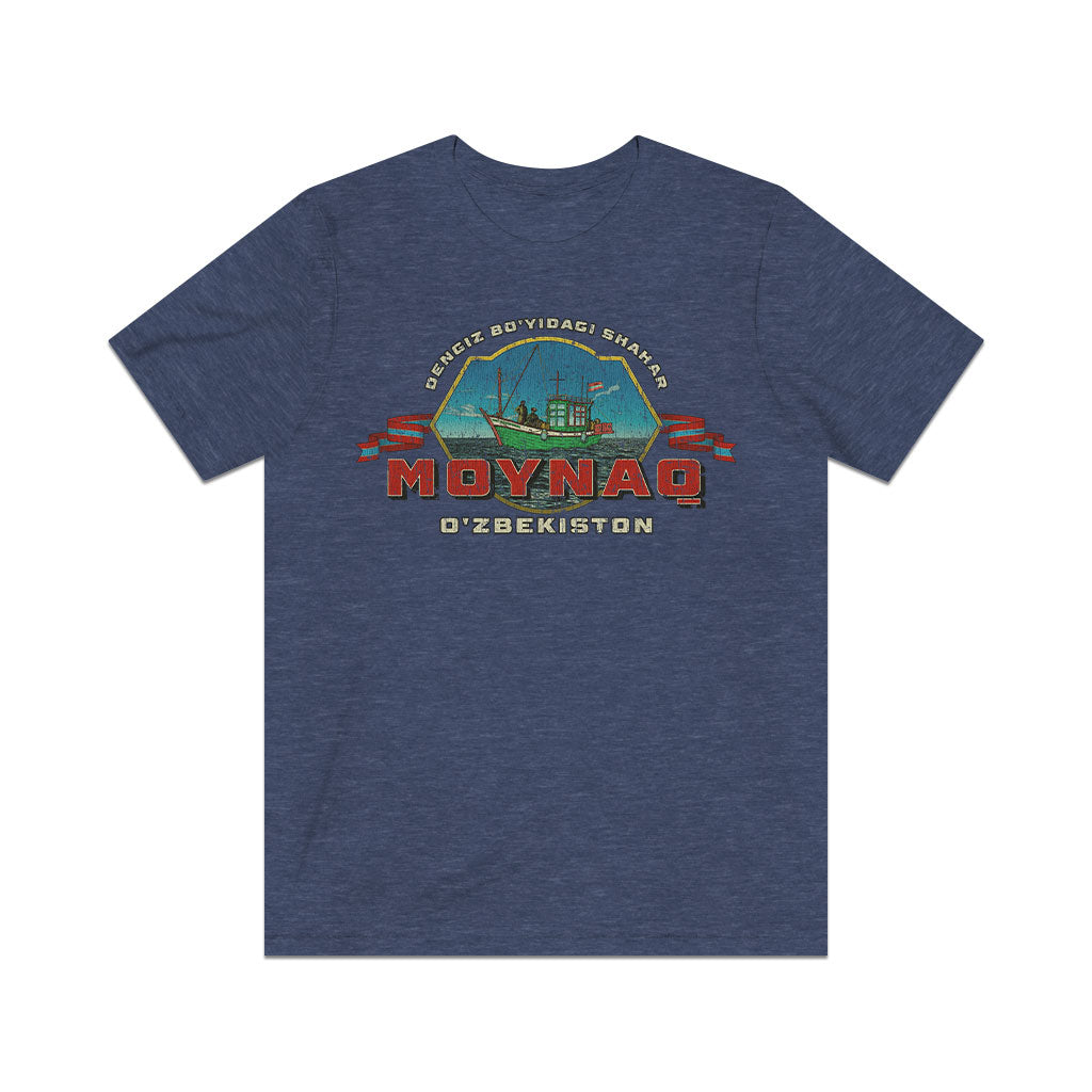 Moynaq Uzbekistan 1972 Vintage Men's T-Shirt