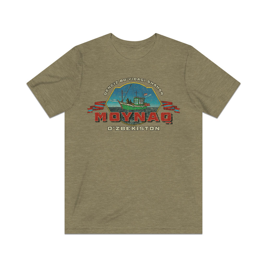 Moynaq Uzbekistan 1972 Vintage Men's T-Shirt