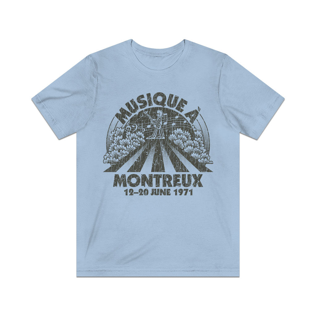 Musique à Montreux 1971 Vintage Men's T-Shirt