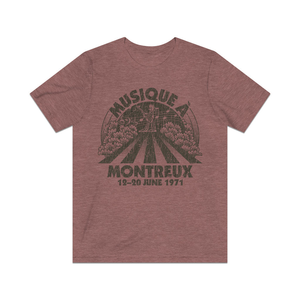 Musique à Montreux 1971 Vintage Men's T-Shirt