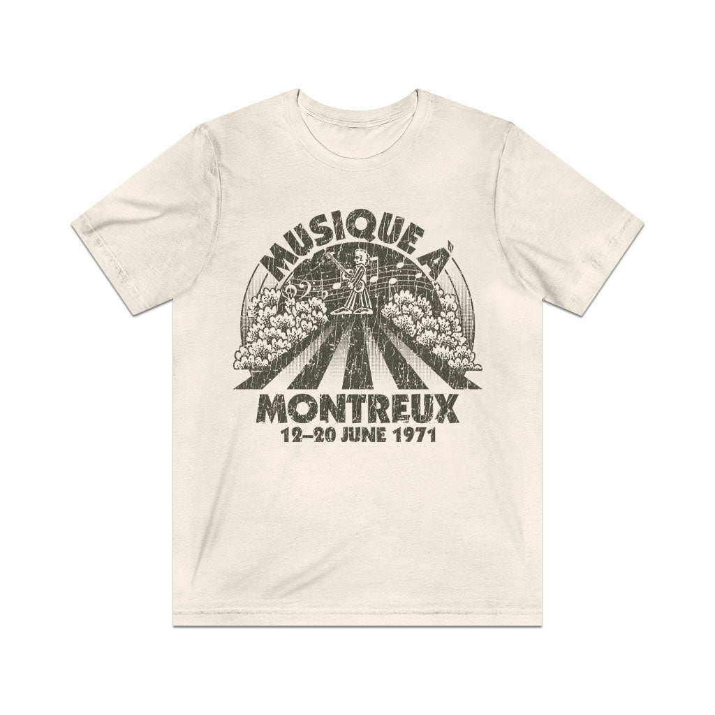 Musique à Montreux 1971 Vintage Men's T-Shirt