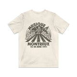 Musique à Montreux 1971 Vintage Men's T-Shirt