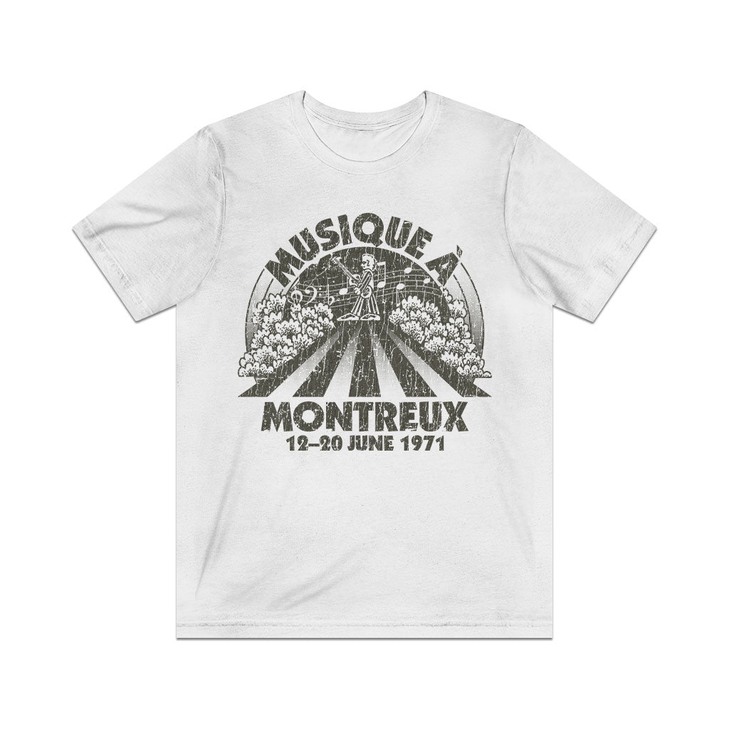 Musique à Montreux 1971 Vintage Men's T-Shirt