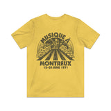 Musique à Montreux 1971 Vintage Men's T-Shirt