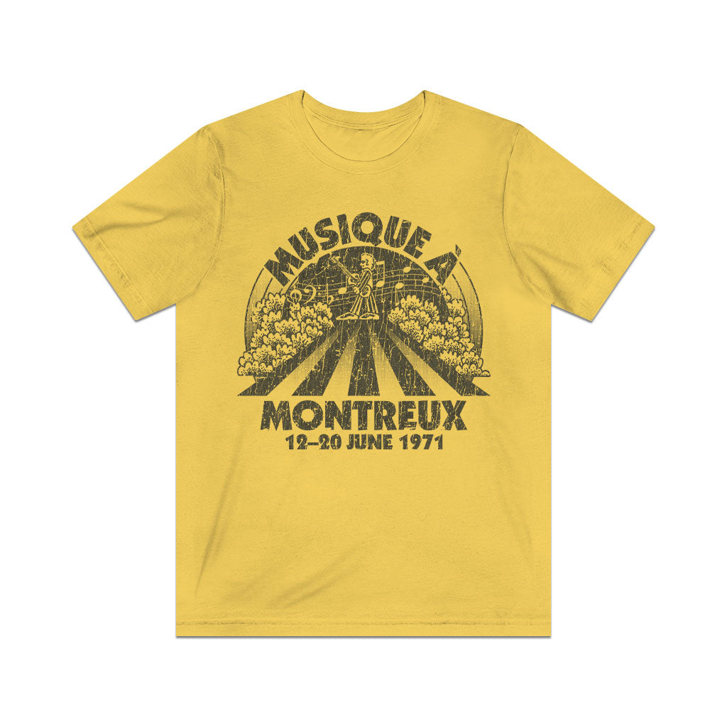 Musique à Montreux 1971 Vintage Men's T-Shirt