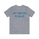 My Grass is Blue 1977 Vintage Men’s T-Shirt