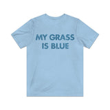 My Grass is Blue 1977 Vintage Men’s T-Shirt