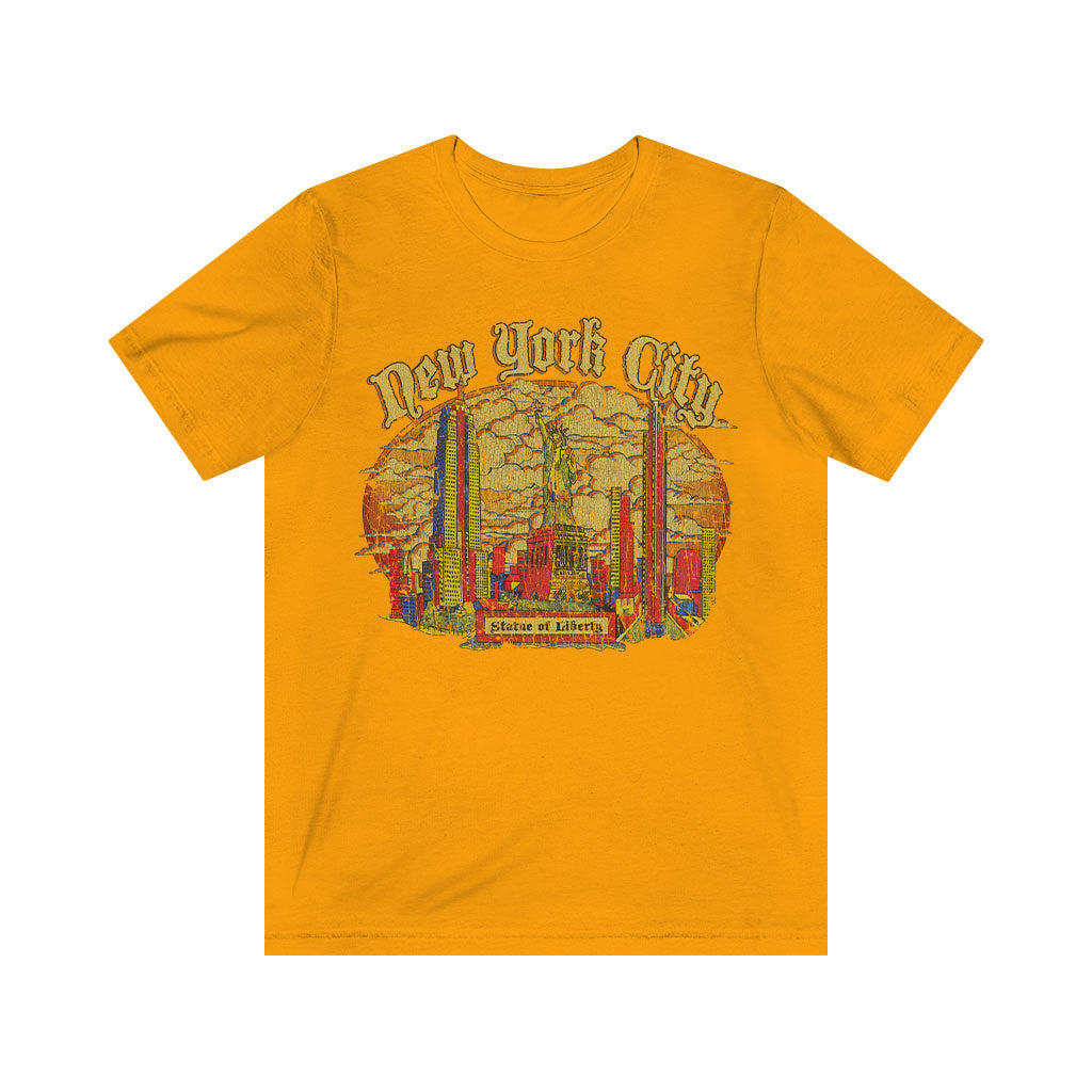 NYC Skyline Sunset 1958 Vintage Men's T-Shirt