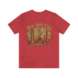 NYC Skyline Sunset 1958 Vintage Men's T-Shirt