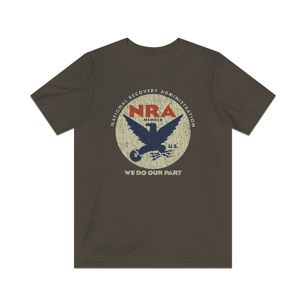 National Recovery Administration 1933 Vintage Men's T-Shirt