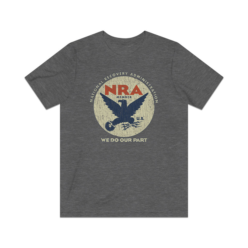 National Recovery Administration 1933 Vintage Men's T-Shirt