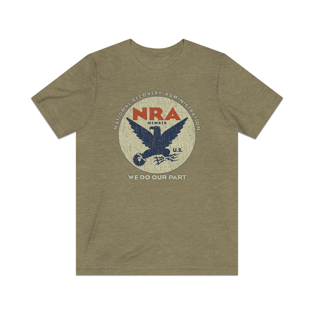 National Recovery Administration 1933 Vintage Men's T-Shirt