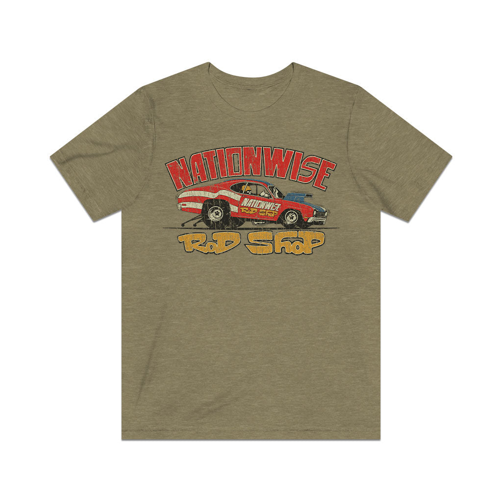 Nationwise Rod Shop 1974 Vintage Men's T-Shirt
